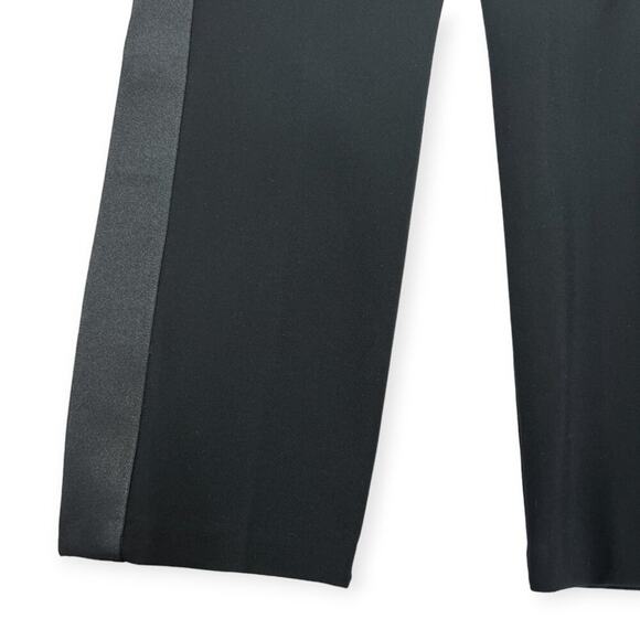 NEW SPANX Ponte Straight Pant w/ Satin Tape SIZE Petite L Classic Black Crop NWT - Picture 10 of 10